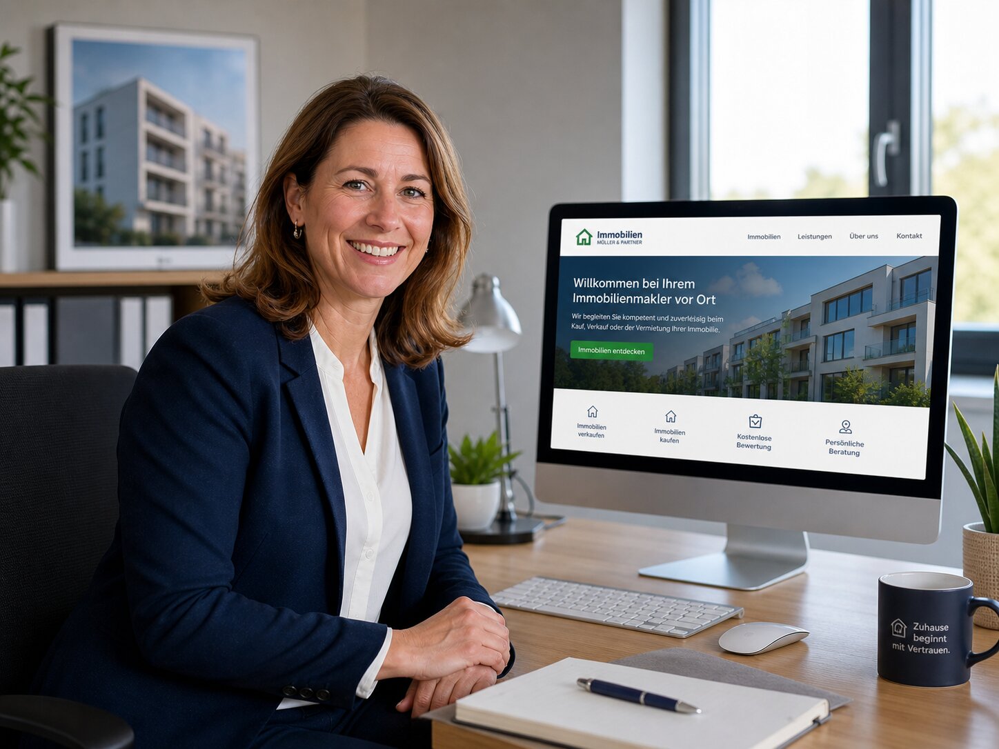 Die perfekte Immobilienmakler Website: Aufbau, Inhalte und Strategie